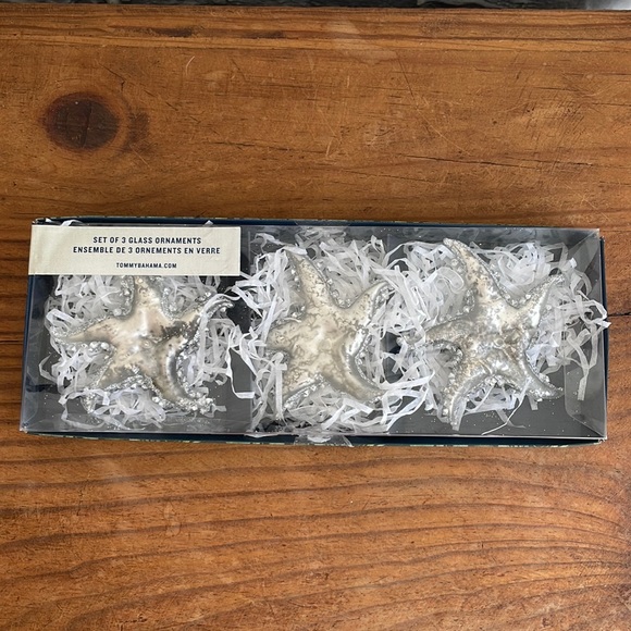 Tommy Bahama  Holiday  Tommy Bahama Sea Star Christmas Tree Ornaments 